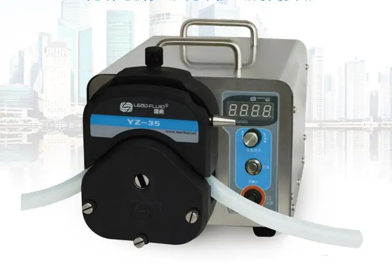 

Industrial Peristaltic Pump Speed Control Pump with Brushless Motor Stainless Steel Peristaltic Pump WG600S