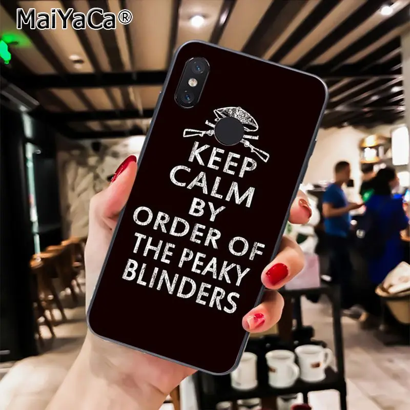 MaiYaCa Peaky BLINDER DIY печать рисунок чехол для телефона для Xiaomi Redmi4X 6A S2 Go Redmi 5 5Plus Note4 Note5 7 Note6Pro - Цвет: A14