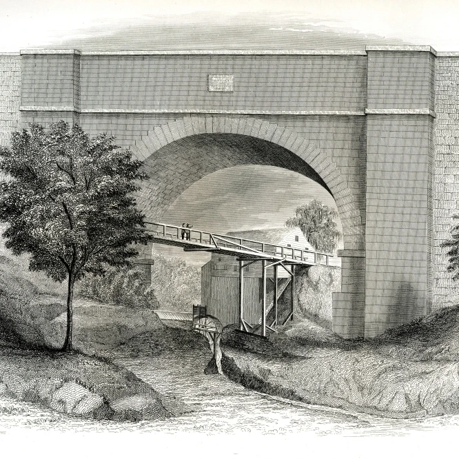 Croton Aqueduct Bridge Poster Print By Mary Evans Picture Libraryins. Of Civil Engineers (24 X 18)