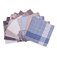 5 шт мужские карманные квадратные носовые платки хлопок клетчатые полосатые платки карманные 40 см* 40 см вечерние деловые декор для костюма