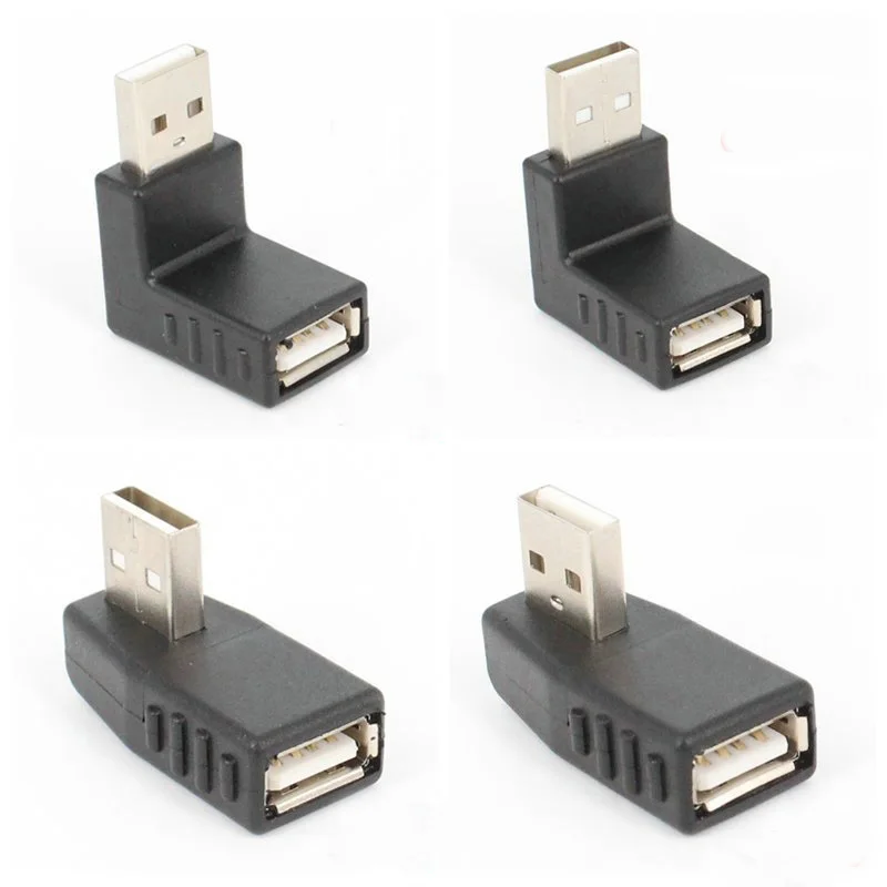 

90 degree Right angle USB2.0 AM TO AF connector