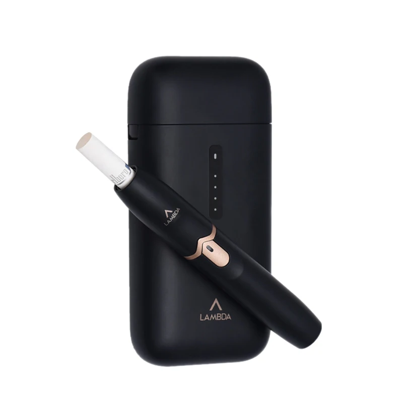 

Lambda A1 Charged Electronic Cigarette Vape Hnb Heat Not Burn With 2600Mah Charging Box For Heeting Cartridge Stick