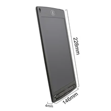 Пишущий планшет 8.5in lcd электронная Памятка для пожилых людей и детей, записывающая для общения, портативная интеллектуальная доска для рисования