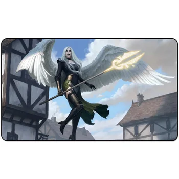 

60x35cm Size (24 x 14 inch) Magic Playmat: Archangel Avacyn Shadows over Innistrad Art Playmats Board Game Mat
