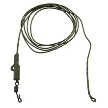 2 X Высокое качество зажим контакта благодаря зарядному устройству QC поворотно-leadcore лидеры с превосходным непереплетающийся свойства для рыбалка на Карпов-рыболовные лески