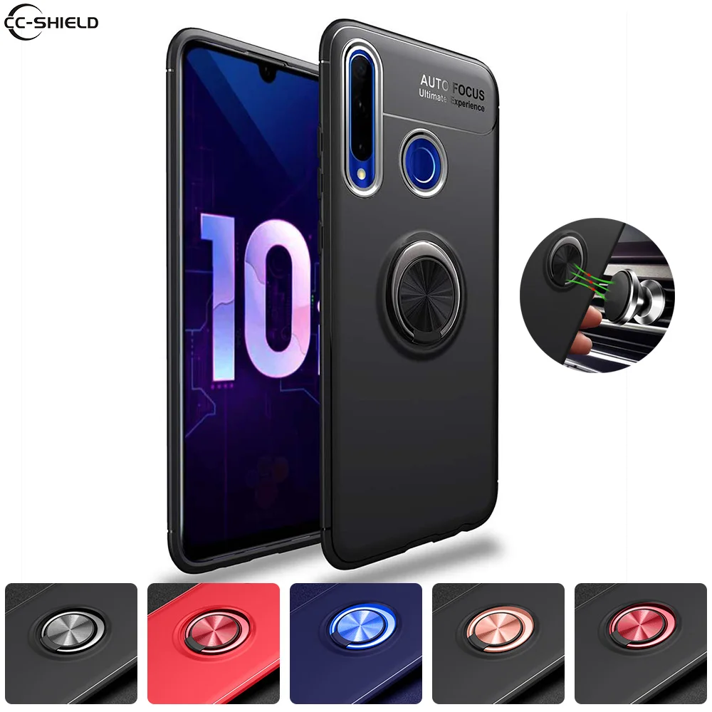 

Soft Silicone Case for Huawei Honor 10i HRY-LX1T Honor10i Case for Huawei Honor 10i HRY LX1T HRY- LX1T Ring TPU Phone Cover