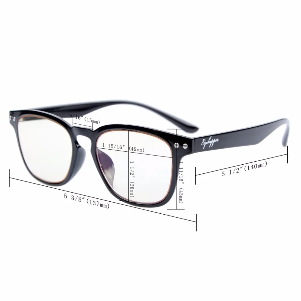 CG079 Eyekepper Винтаж Flex легкая пластиковая оправа Компьютер очки для чтения читателей