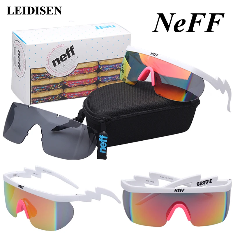 Солнцезащитные очки с коробкой модные брендовые дизайнерские NEFF для мужчин и