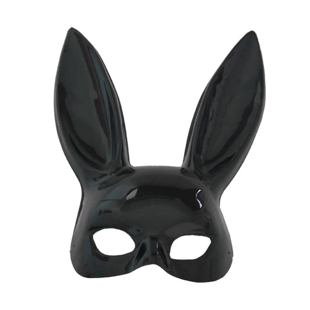 Маска кролика, Женская Маскарадная маска кролика на день рождения, Пасху, Хэллоуин, вечеринку, костюм, аксессуар