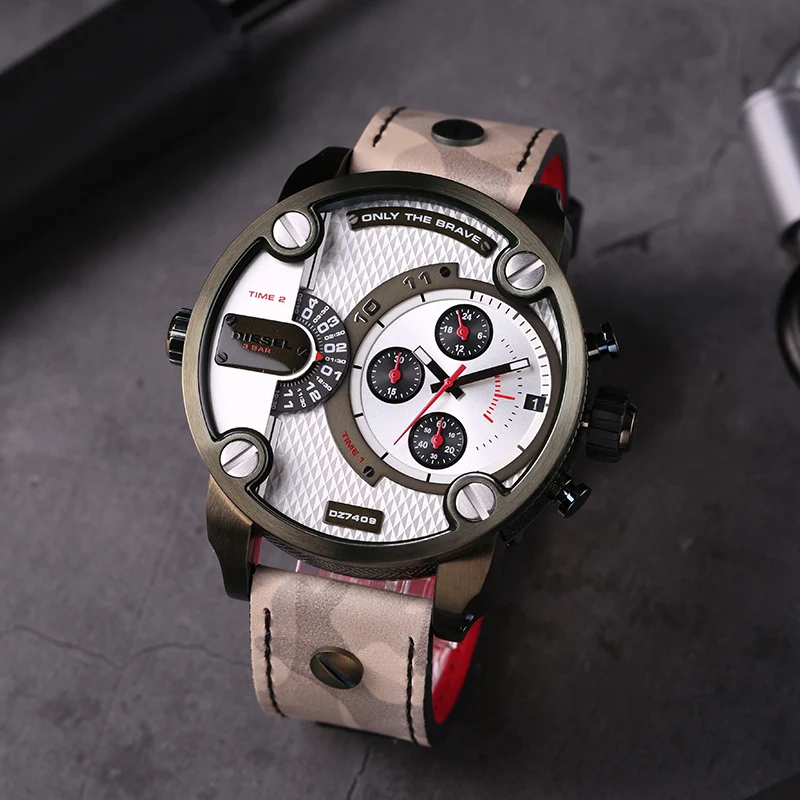Дизельный маленький папа серии Dual Time Zone многофункциональный хронограф мужские