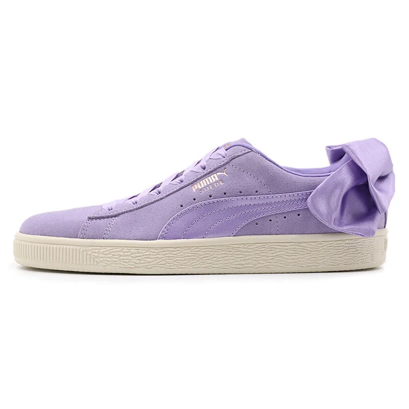 Original New Arrival PUMA Suede Bow Wns Women's Skateboarding Shoes Sneakers