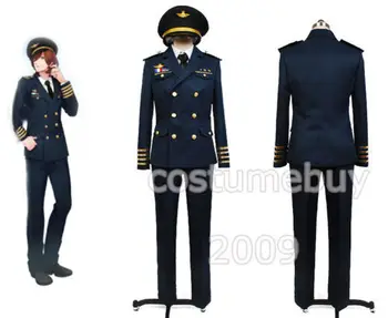 

Uta no Prince-sama Shining Airlines Commander Cosplay Costume For Men Halloween Costume Custom Made