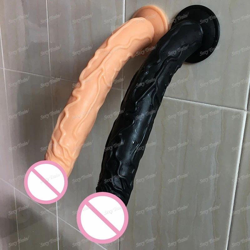  35*5CM Big Realistic Dildo with Suction Cup Super Soft Silicone huge Dildo Sex Toys for Women Adult Huge Penis Sex Products 