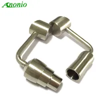 Титановый гвоздь медовый ковш Bubbler Banger титановый гвоздь Женский Мужской шарнир 14 мм и 18 мм VS керамический кварцевый гвоздь