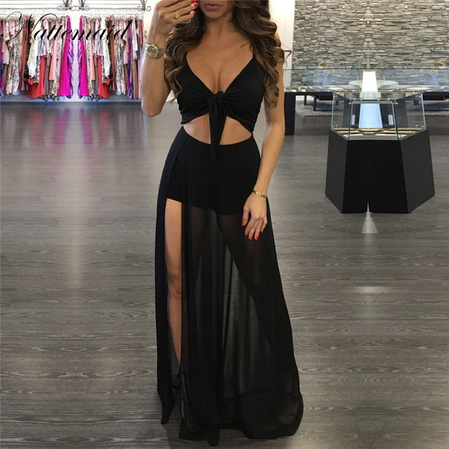 NATTEMAID Women jumpsuits 2017 Summer Slim Black Bodycon