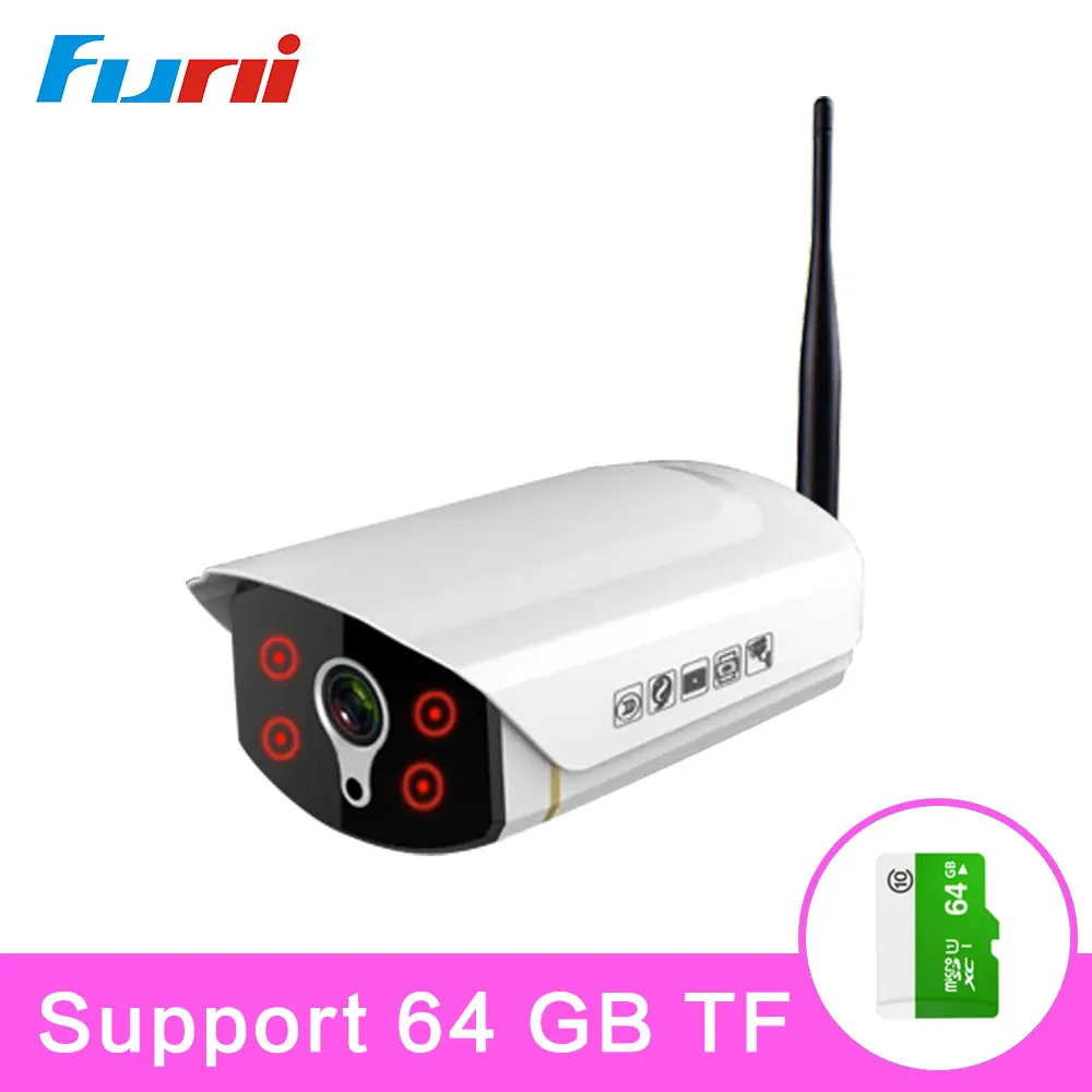 

Funi IP Camera,Surveillance Camera 1.3MP 960P HD Wireless WIF CCTV Camera Support 64G SD Card Onivif Waterproof IP Cam