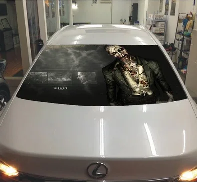 Левая сторона автомобиля стикер s автомобиль Стайлинг 3D стекло заднего окна