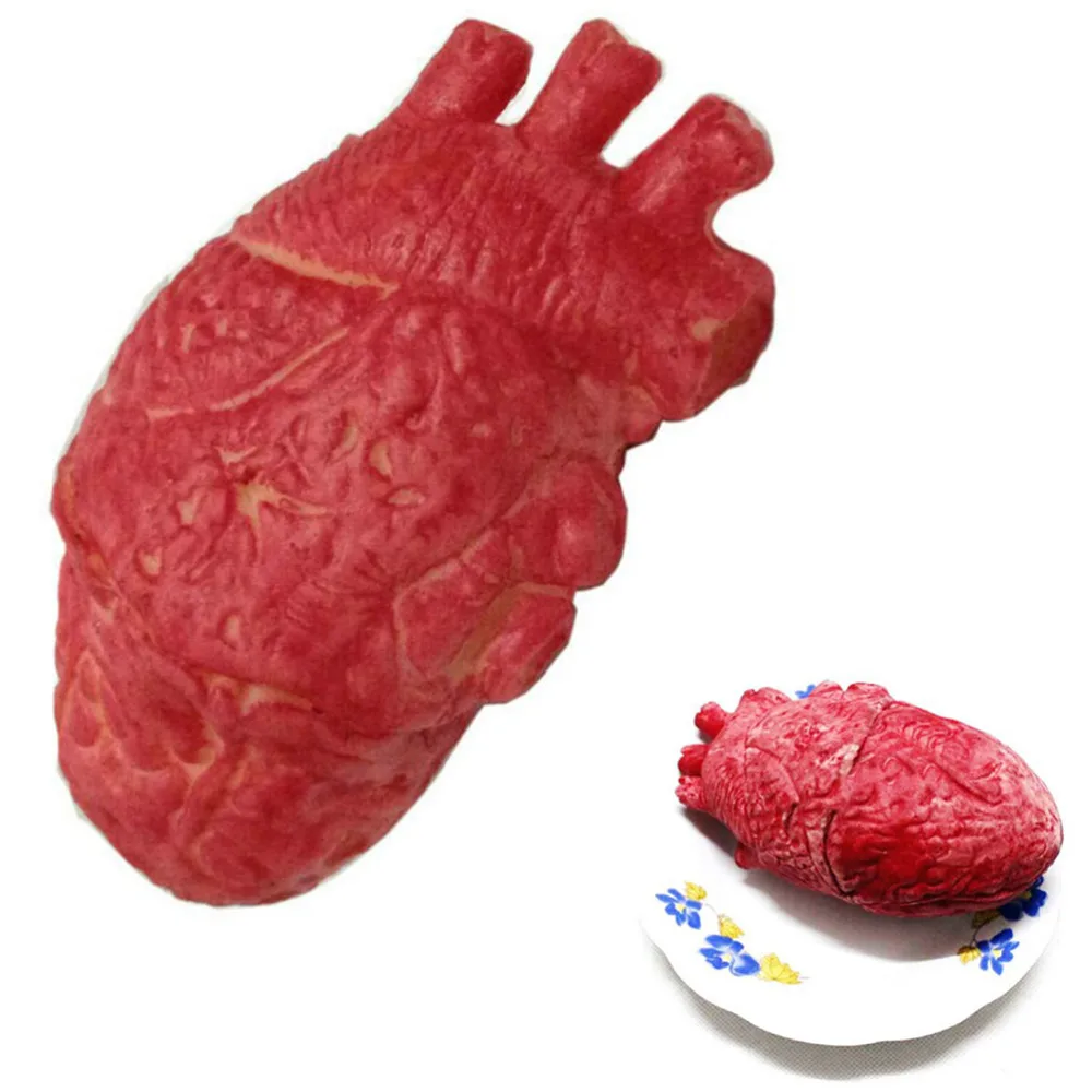 1pcs hot sale lifesize heart haunted house party scary decorations horror blood props halloween party decor - Halloween Decoration Sales 1pcs hot sale lifesize heart haunted house party scary decorations horror blood props halloween party decor - Halloween Decoration Sales
