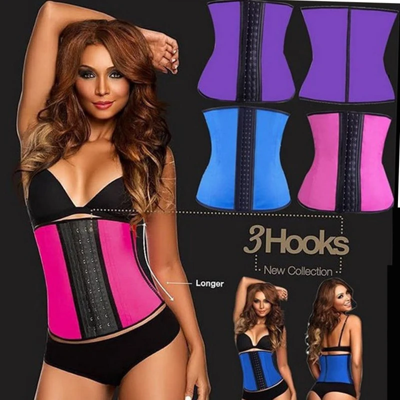 

Waist Support Waist Trainer Corset 9 Steel Bone Shapewear Body Shapers Women Corset Slimming Belt Waist Shaper Cinta Modeladora