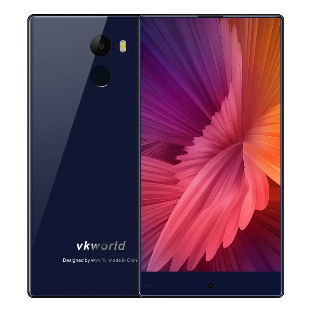 Vkworld Mix 5," полный экран Dual SIM 2 Гб ram 16 Гб Android7.0 смартфон MTK6737 четырехъядерный 8MP+ 5MP отпечаток пальца 4G LTE мобильный телефон