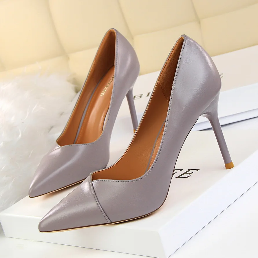 Moda szpilki damskie/Женская обувь на высоком каблуке zapatos de mujer modis scarpe donna tacco sapato feminino