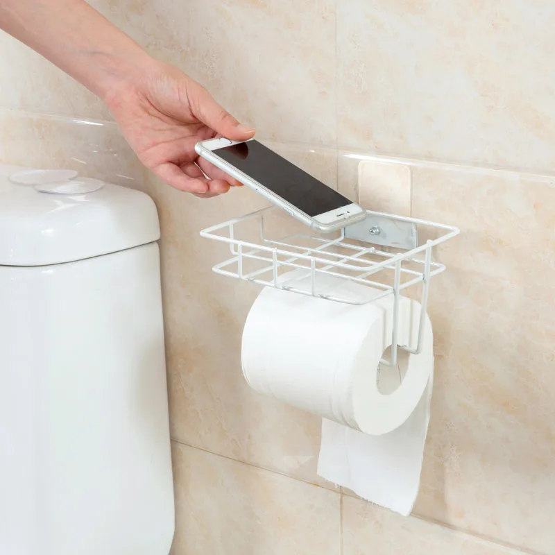 Iron paper towel racks Tissue Kitchen bathroom Storage rack paper racks