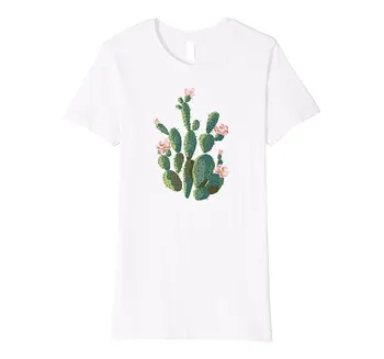 

Cactus Flower I Love Plants Cute Happy Graphic Gift T-Shirt Womens Tops Fashion Design 100% Cotone T Shirt S-Xl Animal