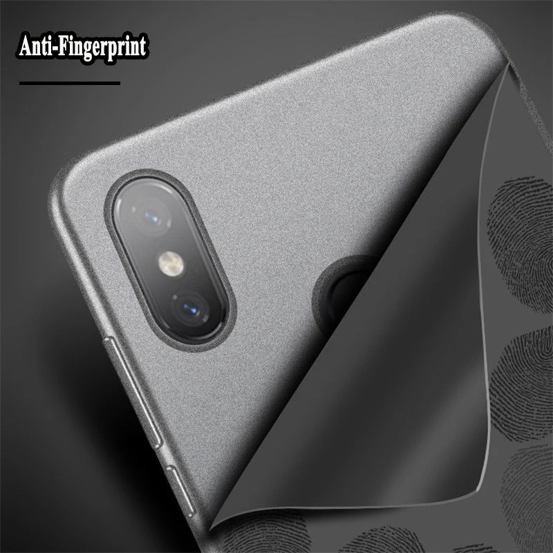 Противоударный чехол для Huawei P20 P30 Pro Lite тонкий матовый песчаник мягкий