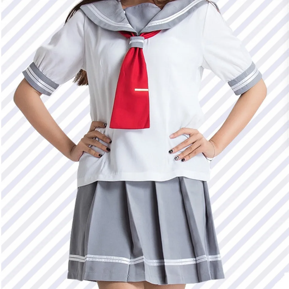 Аниме Love Live! Солнце! Aqours Kurosawa Ruby милый костюм моряка для маскарада летняя школьная