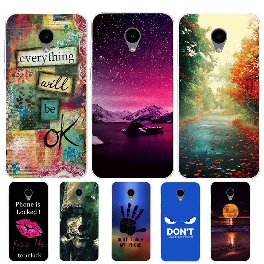 

for Meizu M2 Mini Ultra Thin Soft Silicone TPU Case Cover for Meilan 2 Meizu M2 Mini (5.0'') Case Fashion Print Back Cover Shell