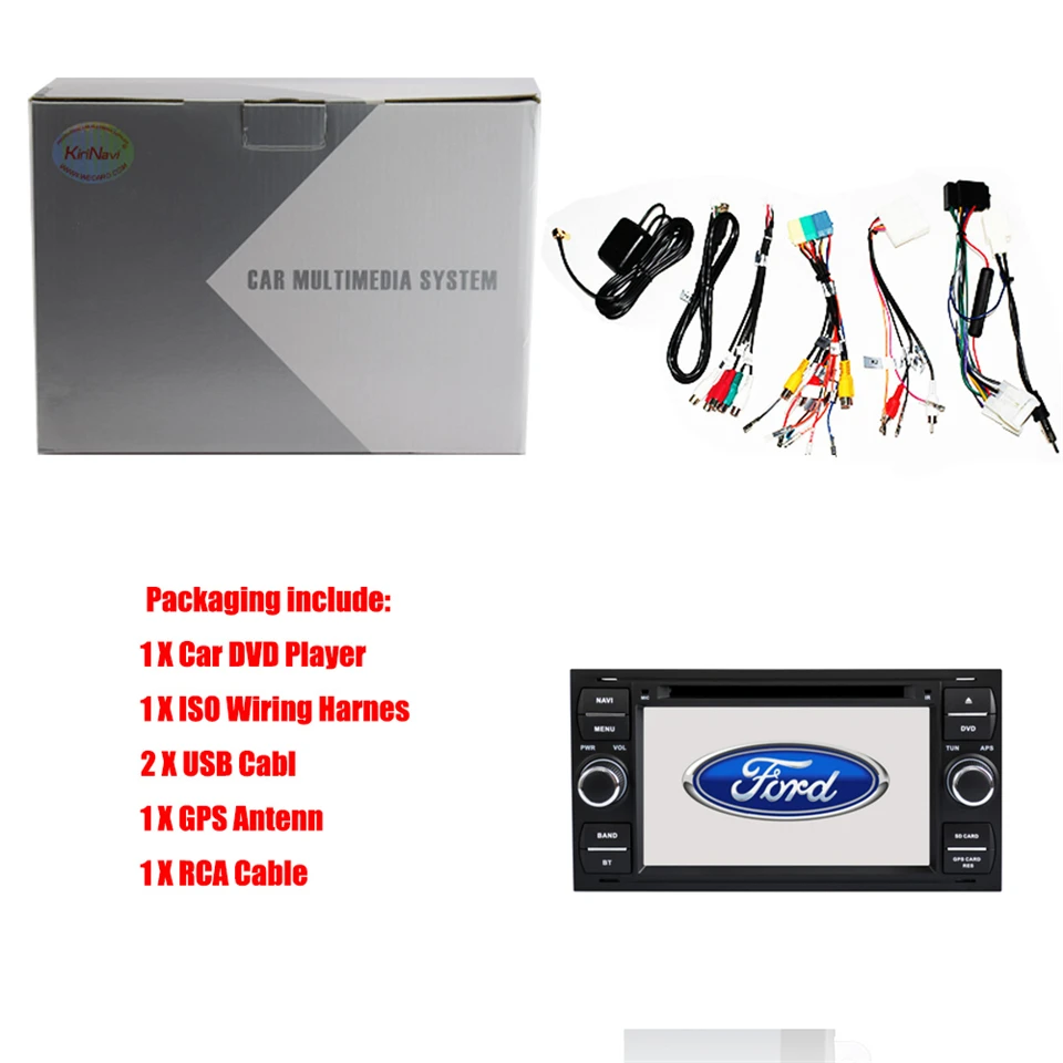 Discount KiriNavi Octa core 4G LET android 7 touch screen car dvd for Ford Focus Fiesta Transit radio support 4K Video 4G 5 Discount KiriNavi Octa core 4G LET android 7 touch screen car dvd for Ford Focus Fiesta Transit radio support 4K Video 4G 5