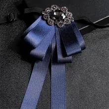 Галстуки-бабочки для Для женщин и Для мужчин британский самостоятельно завязывать галстуки для Для мужчин галстук жениха воротник аксессуары cravate Pour Homme