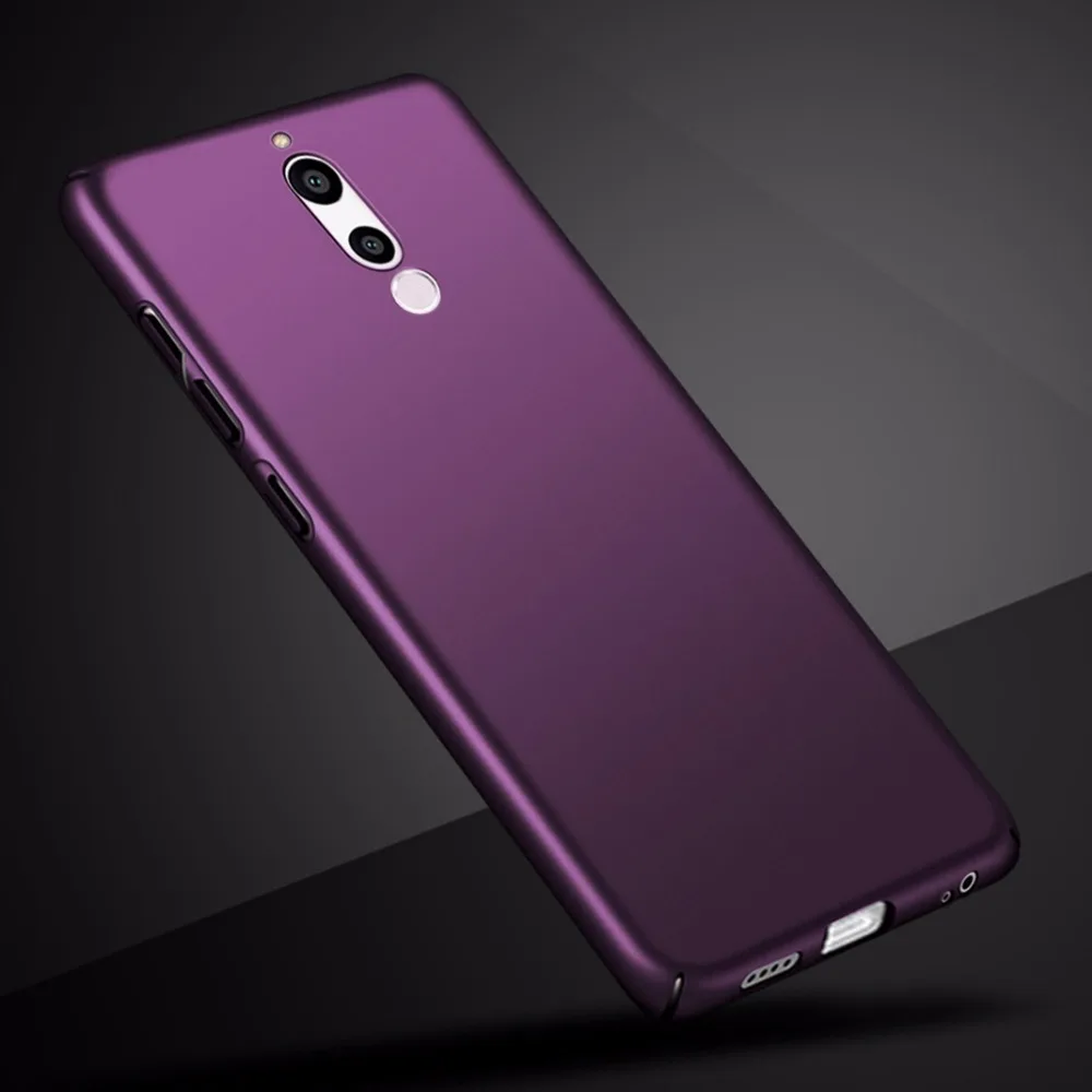 

For Huawei Mate 10 lite Case Cover Hard Matte Back Phone Protection Case On For Huawei Mate 20 lite 10 lite Bumper Case Coque