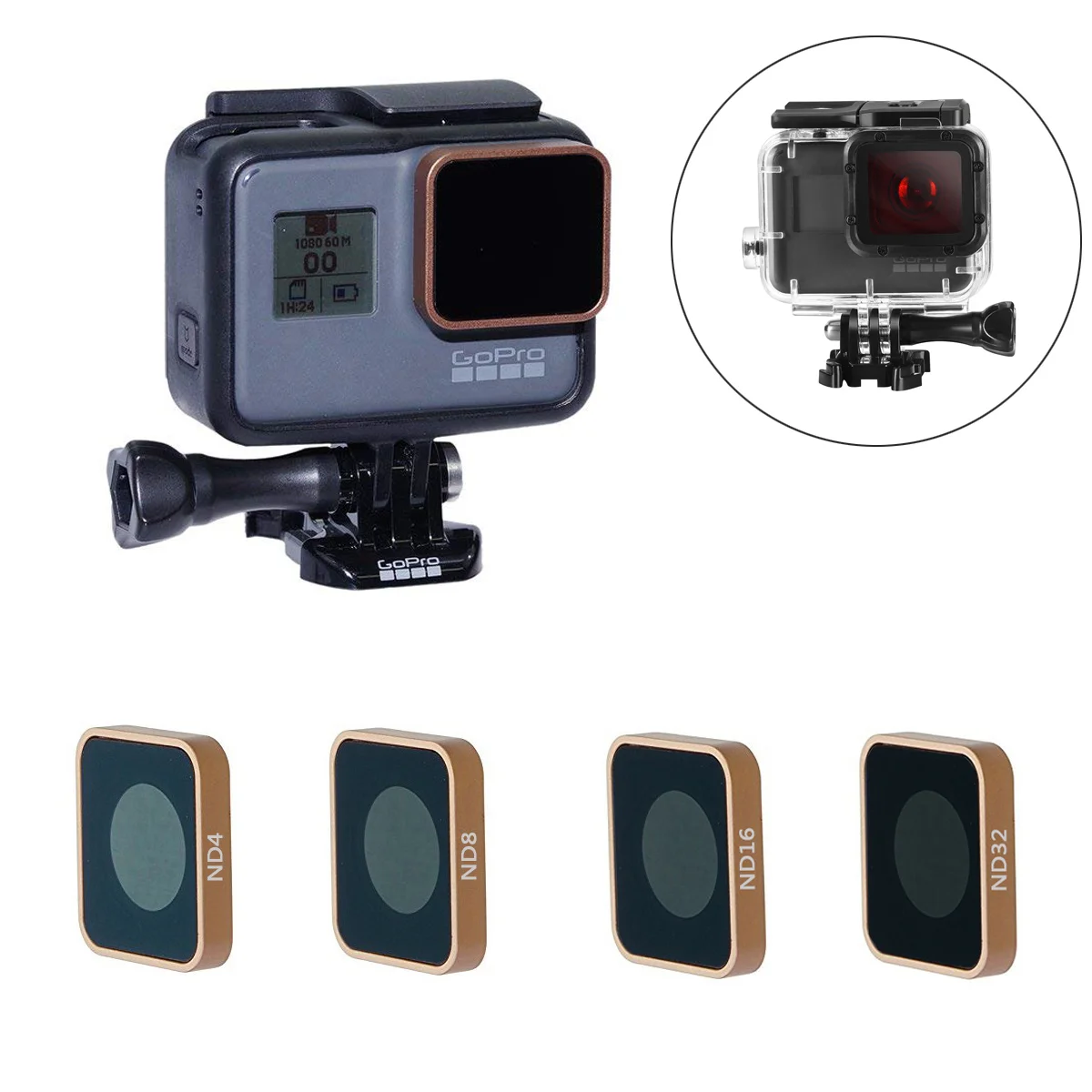 UV CPL Iniciar Filtro Lens, Densidade Neutra