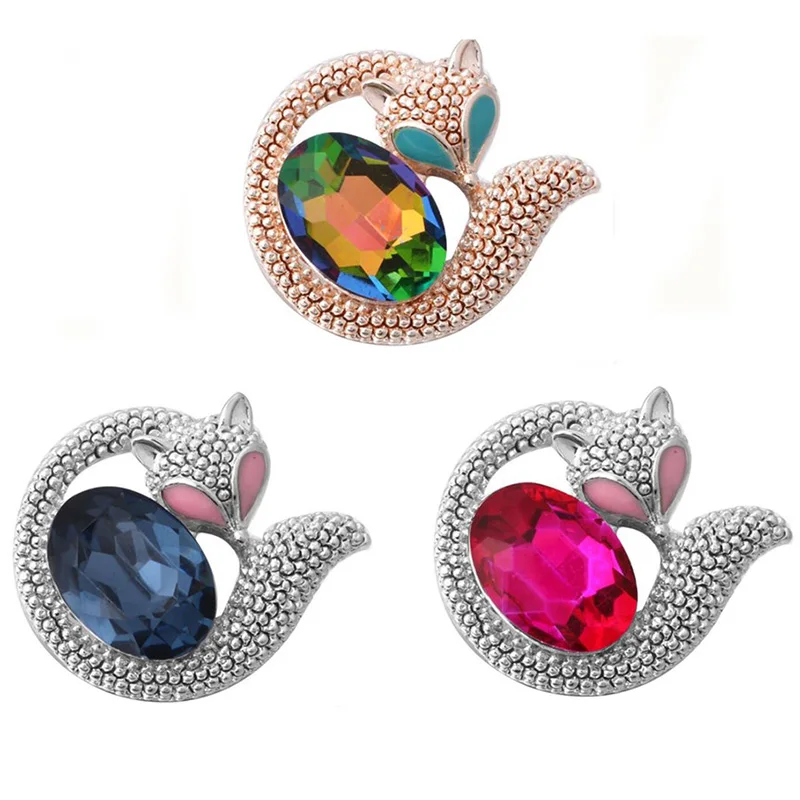 

10pcs/lot New Rose Gold Snap Jewelry Fox Rhinestone Metal Snap Button Press Button For 18mm Snap Bracelets for Women Girl Gift