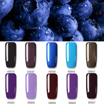 

79Color 10Ml Soak Off UV Led 10 Colors/Lot Design Manicure Gel Polish Gel Nail Polish Lacquer Color Polish Gel Gift Nail Art