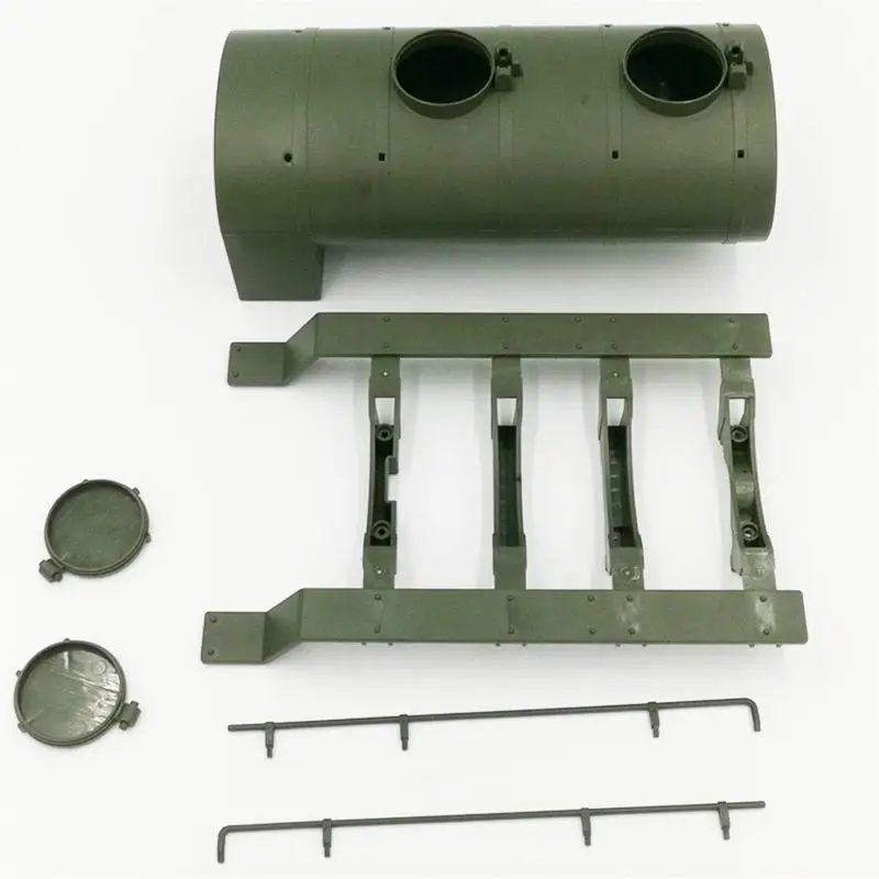 WPL Remote Control Remodel Accessory Simulation Train Oil Transport Tank Car Tanker Truck Model For B24, B16, B36