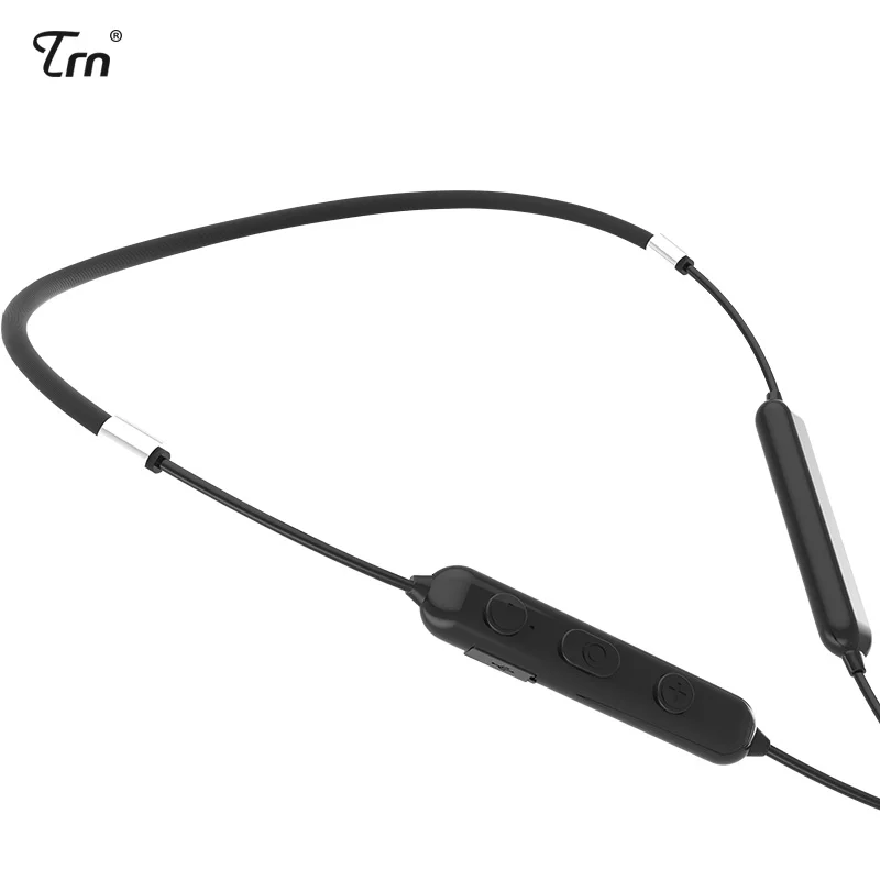 TRN BT10 беспроводной Bluetooth кабель HIFI наушники MMCX/2Pin/IE80 разъем поддержка IPX7