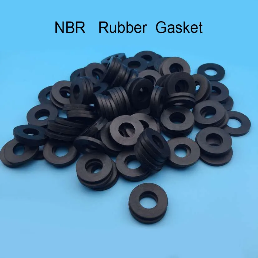 1/2 3/4 inch 13*24*3 9*18*3 mm NBR Rubber Gakset Oil resistance rubber