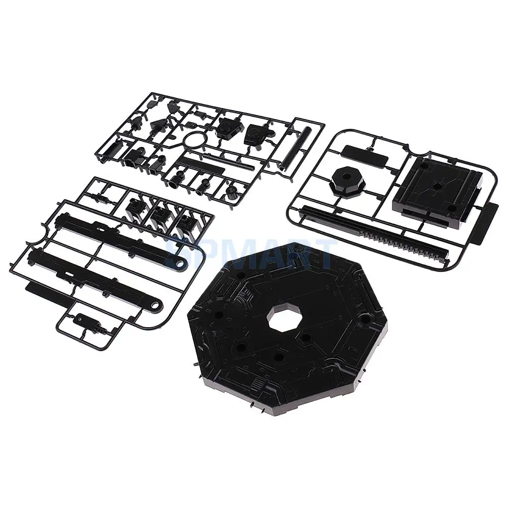 Plastic Action Base Stand Display Support for 1/100 MG Gundam Figure 4 Color