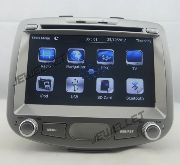 

Car DVD GPS radio Navigation for Hyundai i10 Dodge i10 Inokom i10 2007-2013 with Bluetooth, ipod