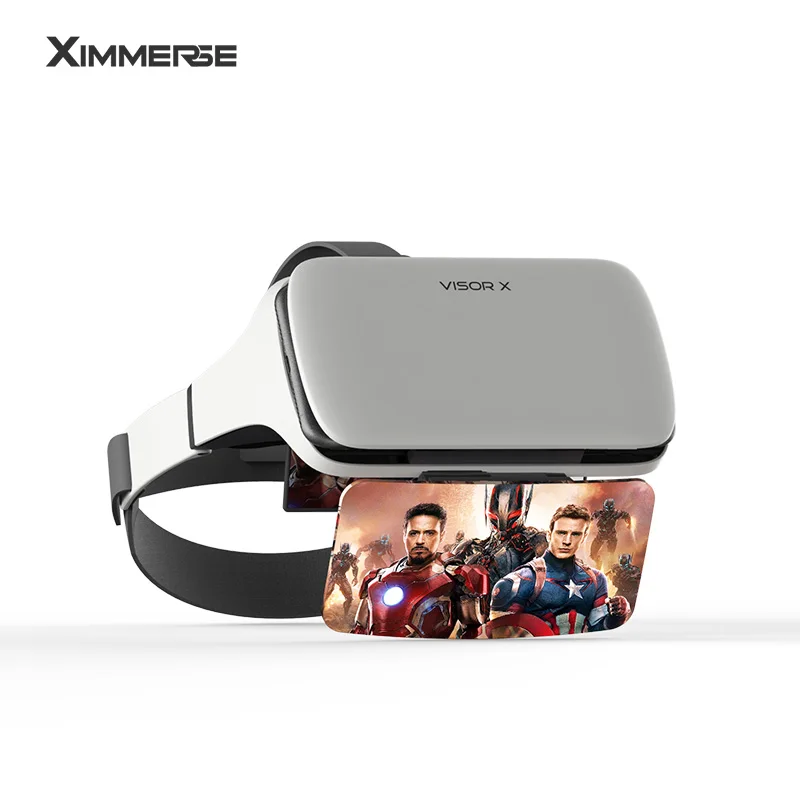 AR Box очки дополненной реальности 3D виртуальной Гарнитура для смартфонов картон|3D