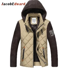 Men Parka Jacket 3 Color Upgrade Edition 2017 Autumn Winter Men Jacket Coat Casual Warm Padded Jacket Chaquetas Brand Clothing