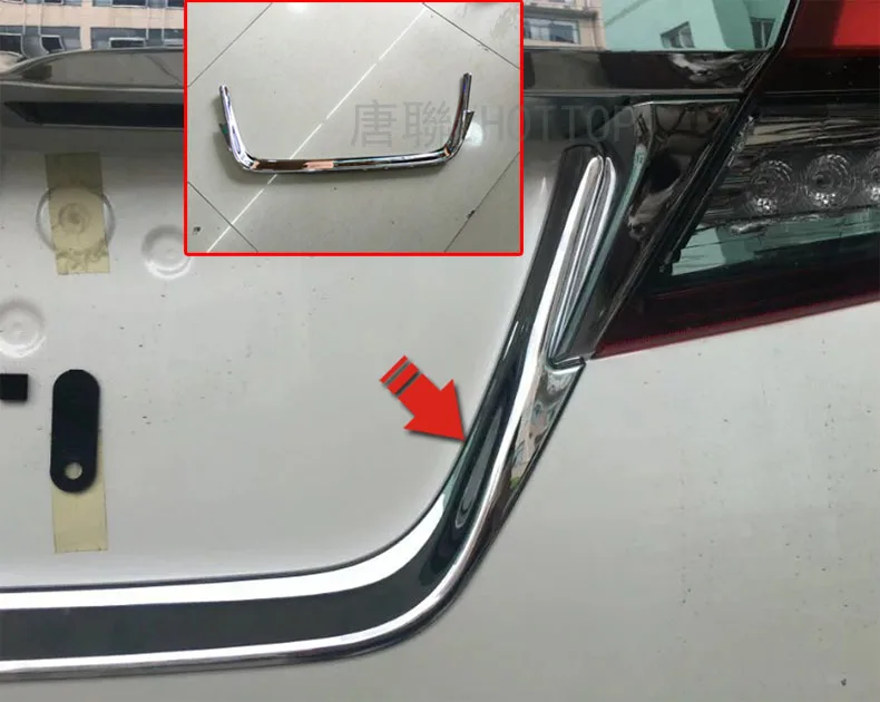 Задняя рамка номерного знака Накладка для Toyota Alphard автостайлинг