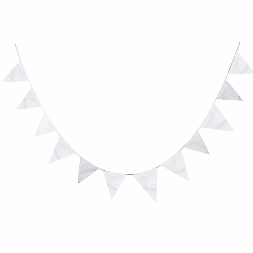 200 Flags 80m White Green Red Fabric Bunting Colour Flag Banner Garland Wedding/Birthday/Baby Show Party Decorative Accessory