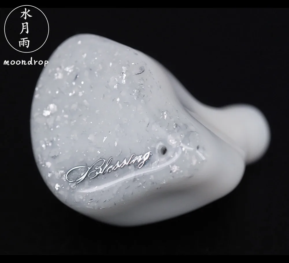

NEW Moondrop Blessing Public Template 1DD+4BA HiFi Music In-Ear Earphones Running Sports Earbud Earplug With Detachable Cable