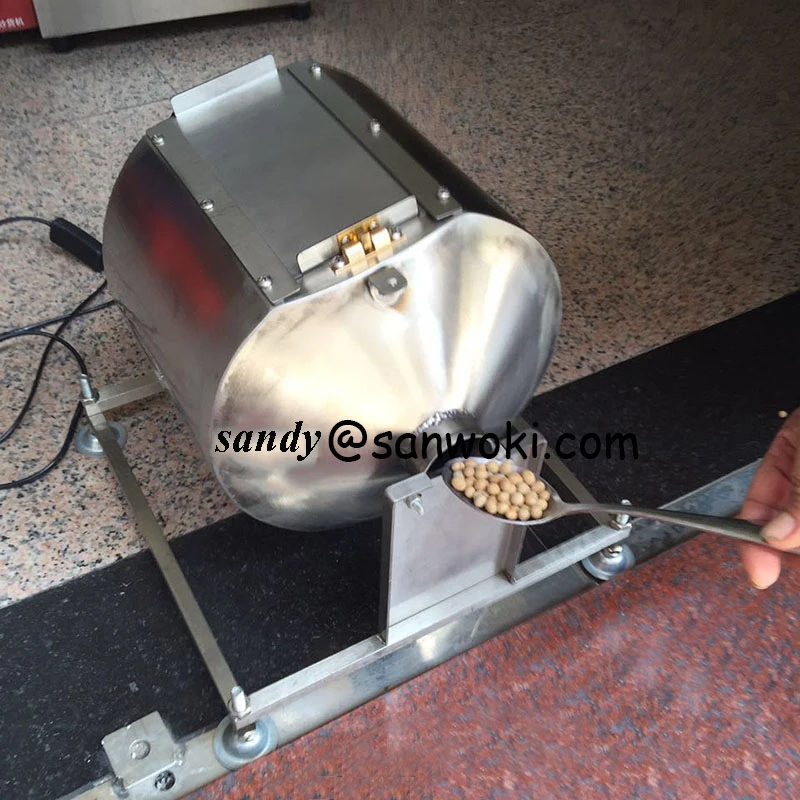 9л кофе Bean печь для обжарки соевых бобов машина LPG бытовой вращения Автоматическая Гайка зерна медицина Multifounctional обжарка машина