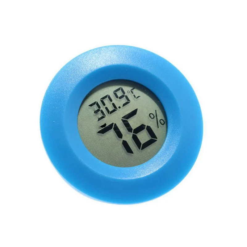 Junejour гигрометр термометр метр ЖК-цифровой Круглый Красочный тестер температуры датчик аквариума датчик влажности
