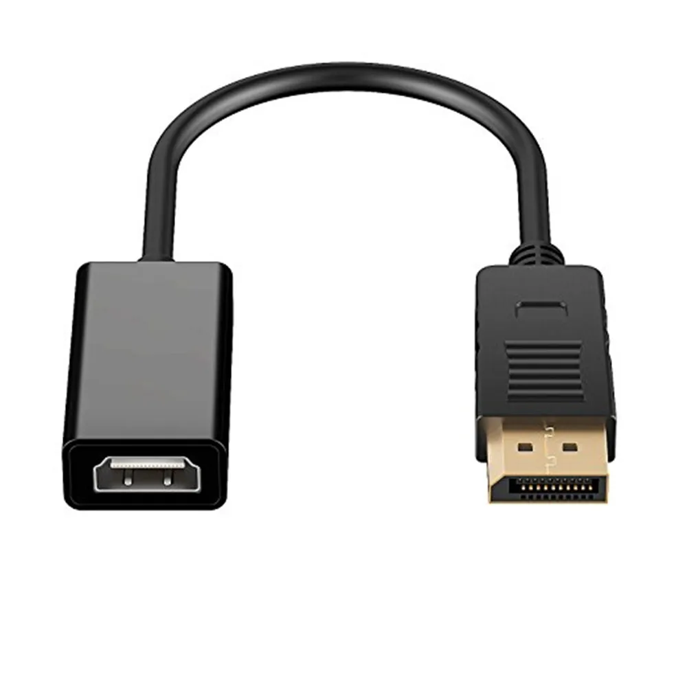  DP Maschio a HDMI Femmina Cavo Adattatore 1080 P Cavo Dell'adattatore del Convertitore per PC Displ