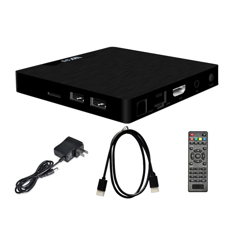 

W95 Amlogic S905W Quad Core 2G+16G Smart TV Box Support WIFI 2.4GHZ Media Player Set-Top Box for Android 7.1